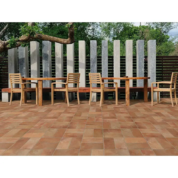 Pavimento porcelánico Tavella Terre - 30 x 60 cm, Cotto