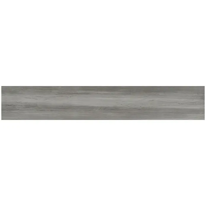 Pavimento porcelánico Merlin - 22,5 x 90 cm, Negro, Estilo madera