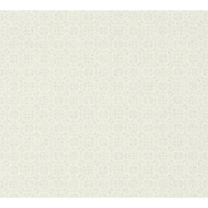 AS Creation Hygge Vliestapete Blumenmuster - Creme, Floral, 10,05 x 0,53 m - Detailaufnahme