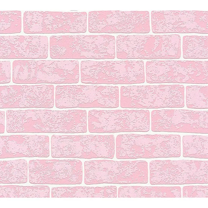 AS Creation Best Of Wood&Stone 2 Vliestapete - Neonpink, Steinoptik, 10,05 x 0,53 m - Detailaufnahme