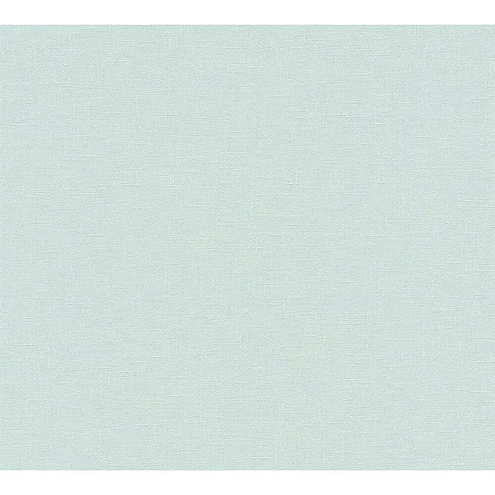 AS Creation Linen Style Vliestapete Meliert - Hellblau, Uni, 10,05 x 0,53 m - Detailaufnahme