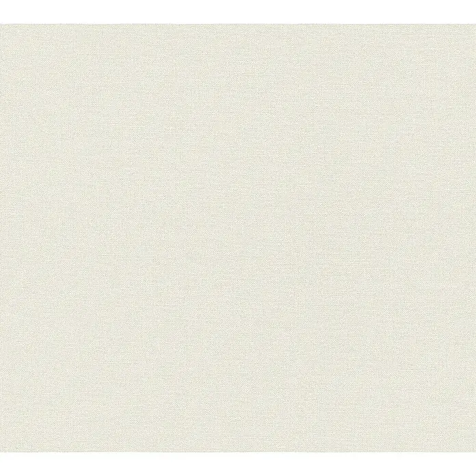 AS Creation Linen Style Vliestapete Changiert - Creme, Uni, 10,05 x 0,53 m - Detailaufnahme