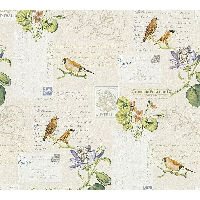 AS Creation Il Decoro Papiertapete - Bunt, Motiv, 10,05 x 0,53 m - Detailaufnahme