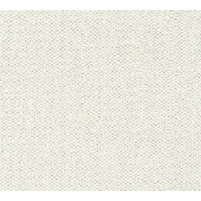 AS Creation Hygge Vliestapete - Creme, Uni, 10,05 x 0,53 m - Detailaufnahme