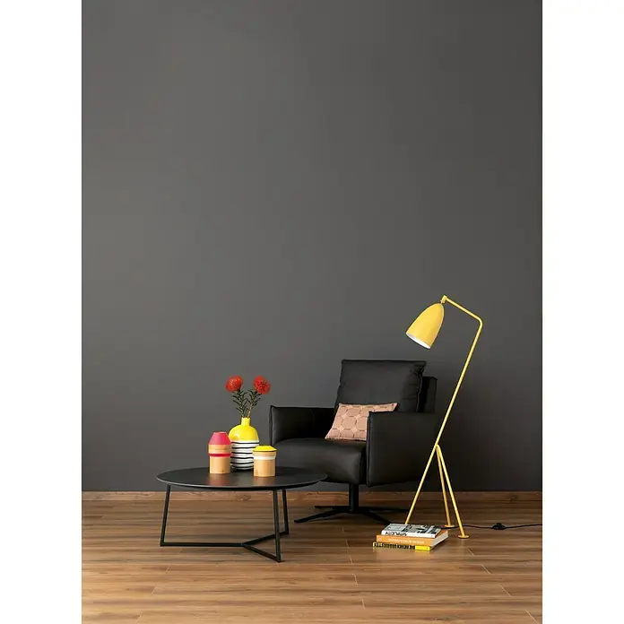 SCHÖNER WOHNEN-Farbe Wandfarbe Designfarbe - Klassisches Schiefergrau, 2,5 l, Matt - Stimmungsaufnahme
