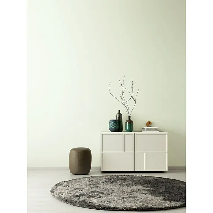 SCHÖNER WOHNEN-Farbe Wandfarbe Designfarbe - Ruhiges Salbeigrün, 2,5 l, Matt - Stimmungsaufnahme