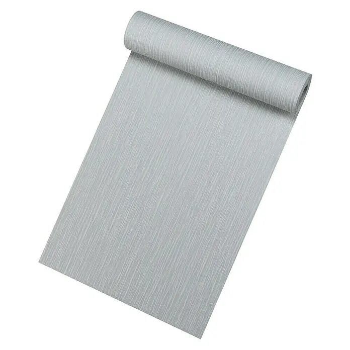 Rasch Vliestapete Home Style - Grau, Grobkörnig strukturiert, Uni, 15 x 0,53 m