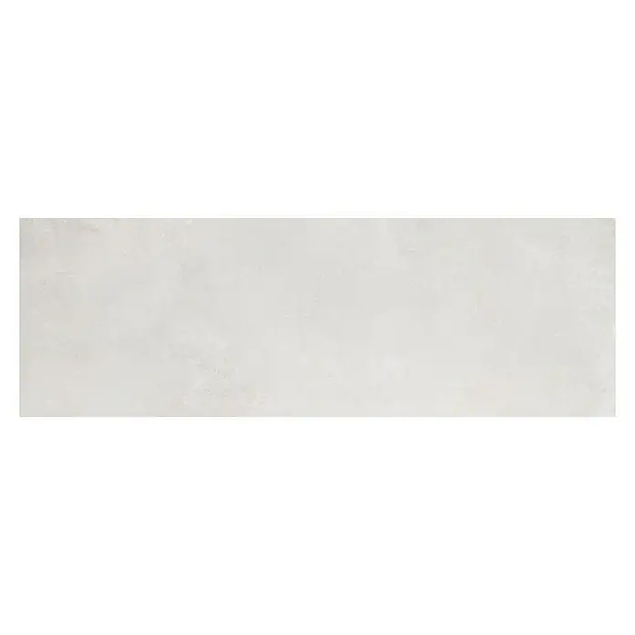 Revestimiento cerámico Chester - 24 x 69 cm, Blanco, Rectificado, Efecto cemento