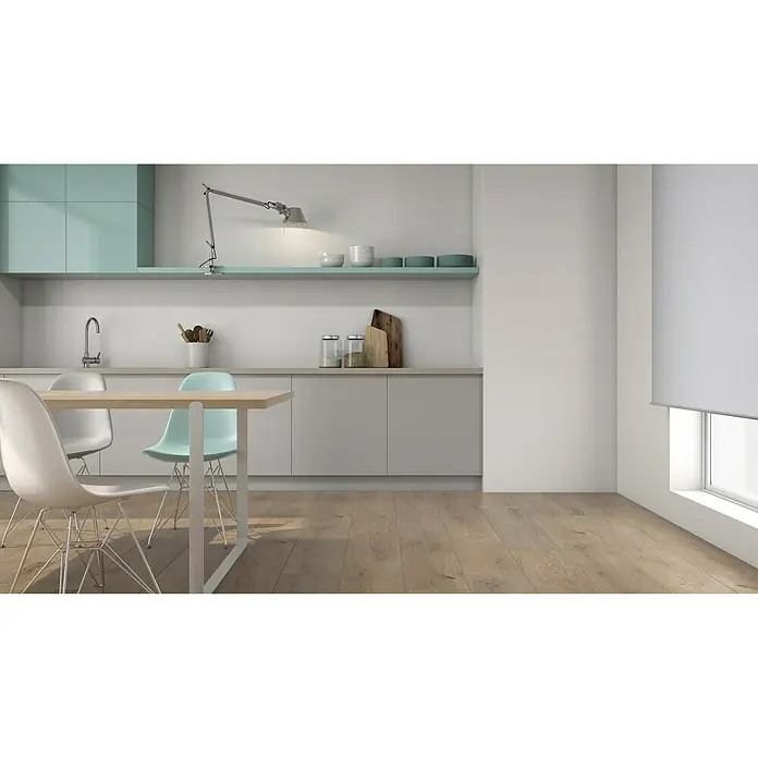 Revestimiento cerámico Blanco - 40 x 120 cm, Blanco, Rectificado, Mate