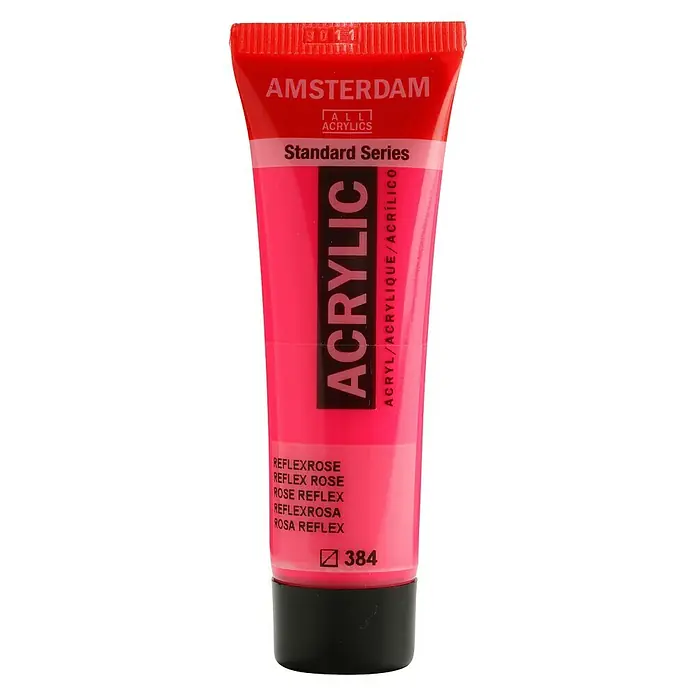 Talens Amsterdam Pintura acrílica Standard - Rosa reflex, 20 ml, Tubo