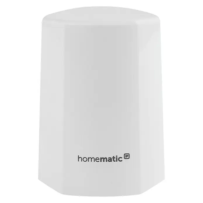 Homematic IP Funk-Temperatursensor HmIP-STHO - Weiß, 5,9 x 8,2 x 4,1 cm, Batteriebetrieben, IP44 - Vorderansicht