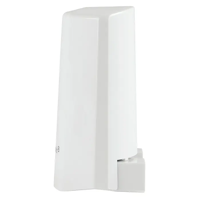 Homematic IP Funk-Temperatursensor HmIP-STHO - Weiß, 5,9 x 8,2 x 4,1 cm, Batteriebetrieben, IP44 - Linke Seitenansicht