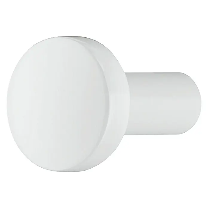 Häfele Möbelknopf - Ø x H: 20 x 31 mm, Sonstige, Lackiert, Weiß - Vorderansicht