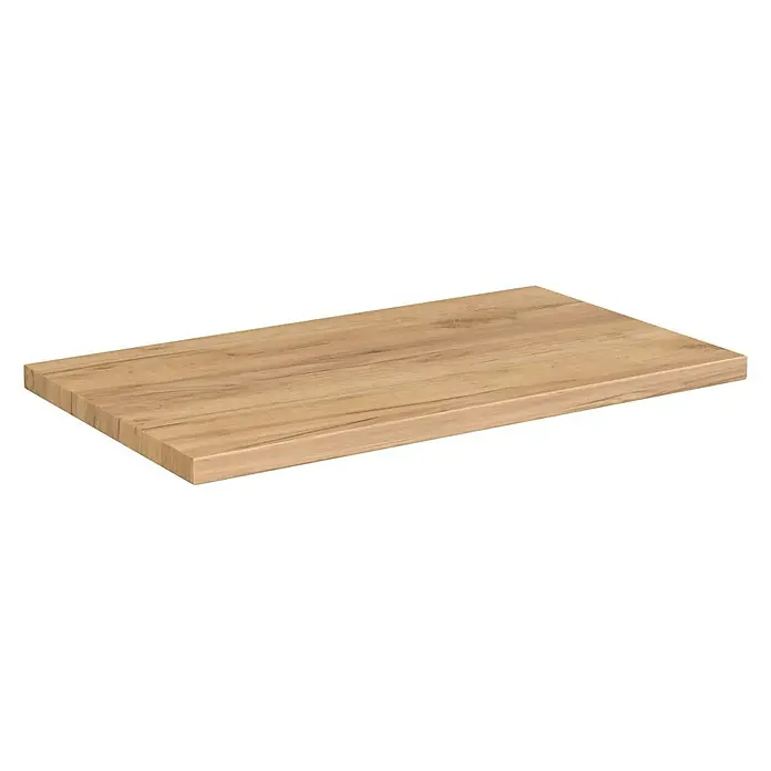 Camargue Espacio Drvene ploče za umivaonike - 80 x 46 x 3,2 cm, Craft Gold Oak - Pogled sprijeda
