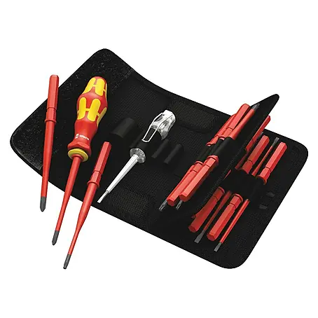 Wera Kraftform Kompakt Schraubendreher-Satz VDE 16 Extra Slim 1