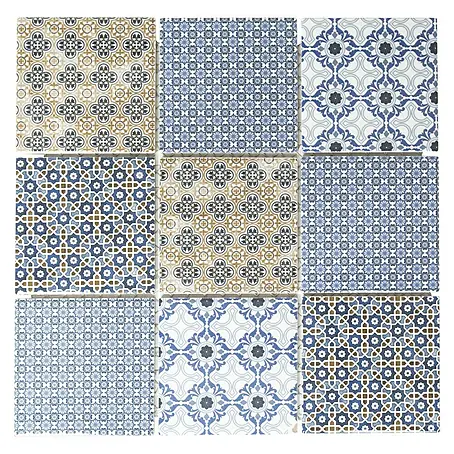 Mosaikfliese Quadrat Classico Mix