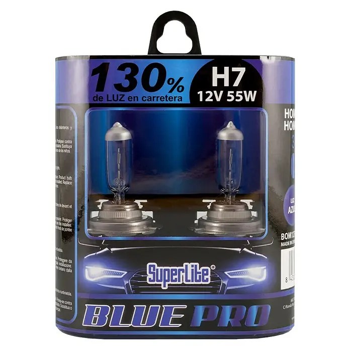Kit de luces para faro halógenas BOM12722 - H7, 2 ud.
