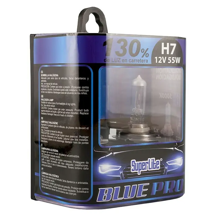Kit de luces para faro halógenas BOM12722 - H7, 2 ud.