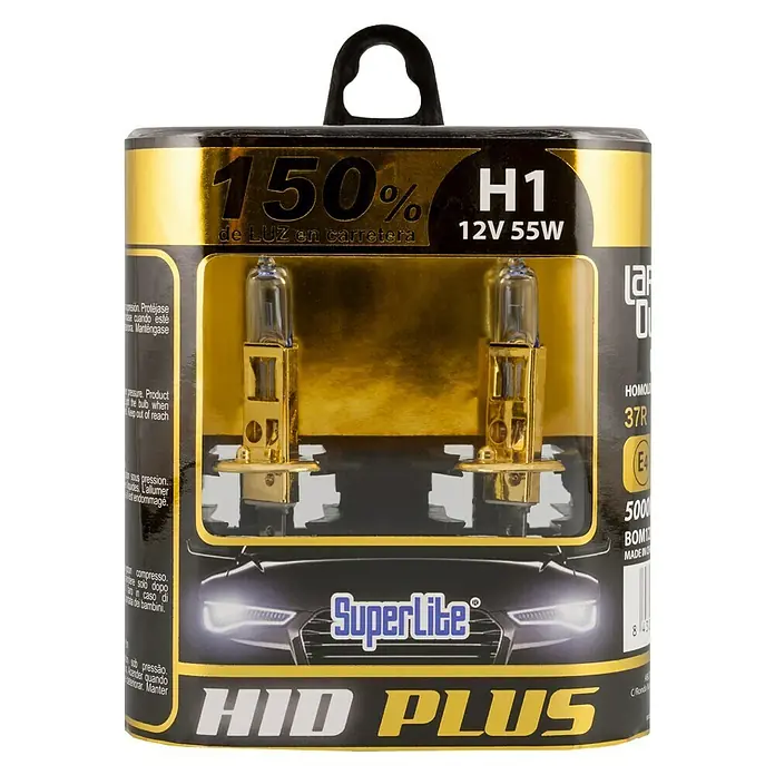 Kit de luces para faro halógenas BOM12710 - H1, 2 ud.