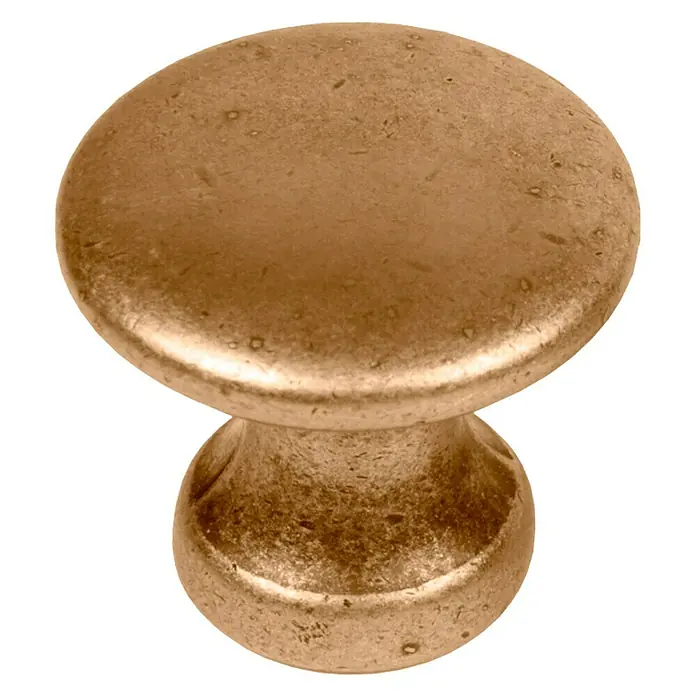 Nesu Pomo para muebles 347BR - Ø x Al: 25 x 22 mm, Acero, Bronce
