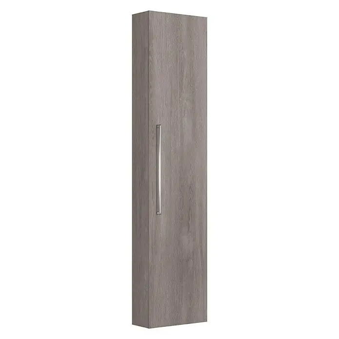Camargue Espacio Visoki ormar - 40 x 17 x 170 cm, 1 vrata, Faro - Pogled sprijeda