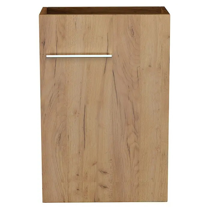 Camargue Espacio Kupaonski ormarić za nasadni umivaonik - 40 x 22 x 60 cm, 1 vrata, Doce - Pogled sprijeda