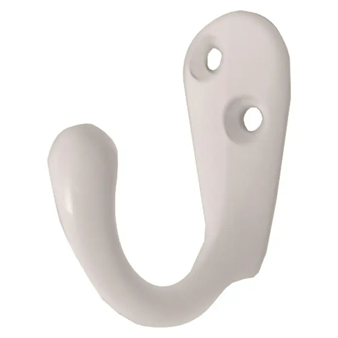 Nesu Gancho para colgar 982 - Número de ganchos: 1 ud., L x An x Al: 4,7 x 1,9 x 4,1 cm, Blanco