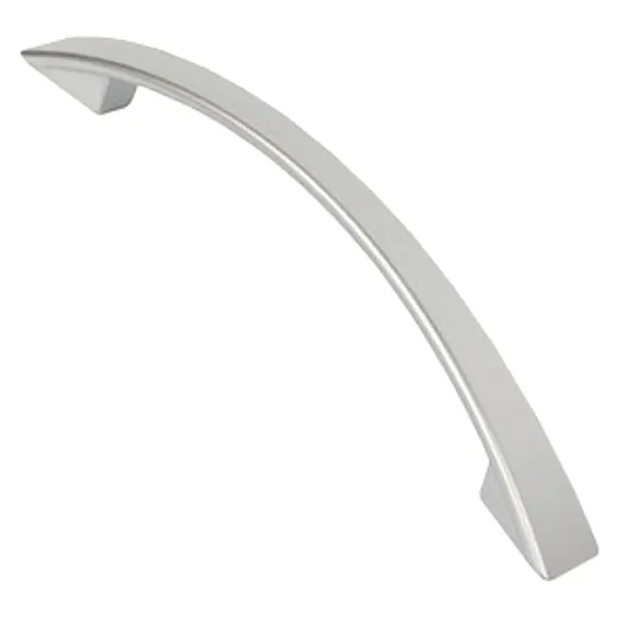 Nesu Tirador para muebles 99817 - L x An x Al: 15,6 x 1,9 x 2,6 cm, Acero, Cromado
