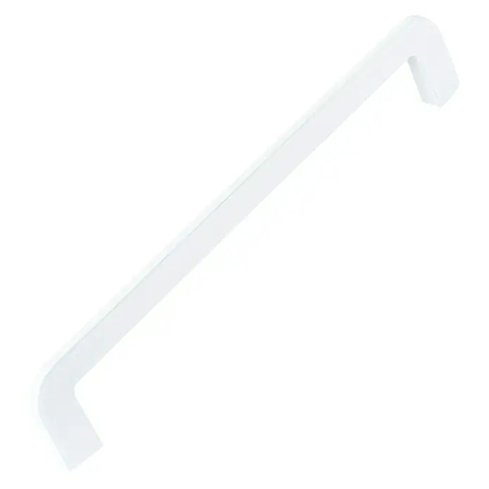 Nesu Tirador para muebles 886021 - L x An x Al: 17,5 x 0,8 x 3,2 cm, Blanco, Distancia entre orificios: 160 mm