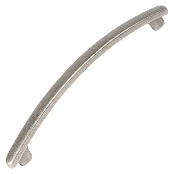 Nesu Tirador para muebles 896830 - L x An x Al: 15,8 mm x 1 cm x 2,6 cm, Acero, Distancia entre orificios: 128 mm