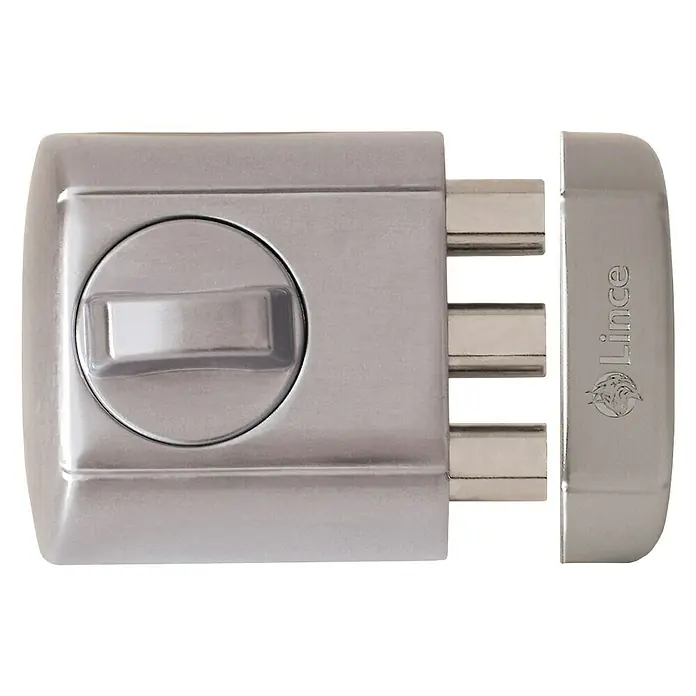 Lince Cerrojo Supra Simply - L x An x Al: 136 x 80 x 60 mm, Cromo