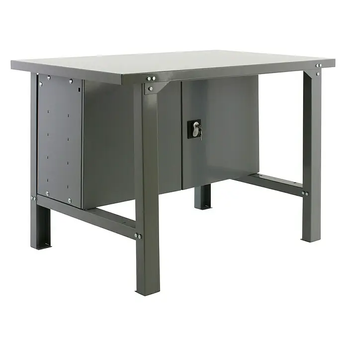 Simonrack Simonwork Banco de trabajo BT6 Metalic Locker - L x An x Al: 73 x 180 x 83 cm, Capacidad de carga: 800 kg, Gris