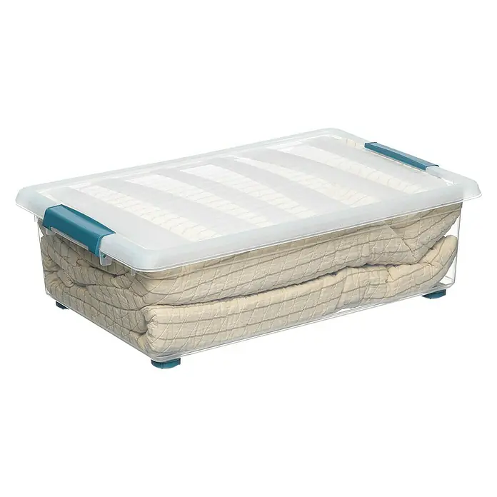 Caja con ruedas Katla - L x An x Al: 59 x 39 x 18,5 cm, 28 l