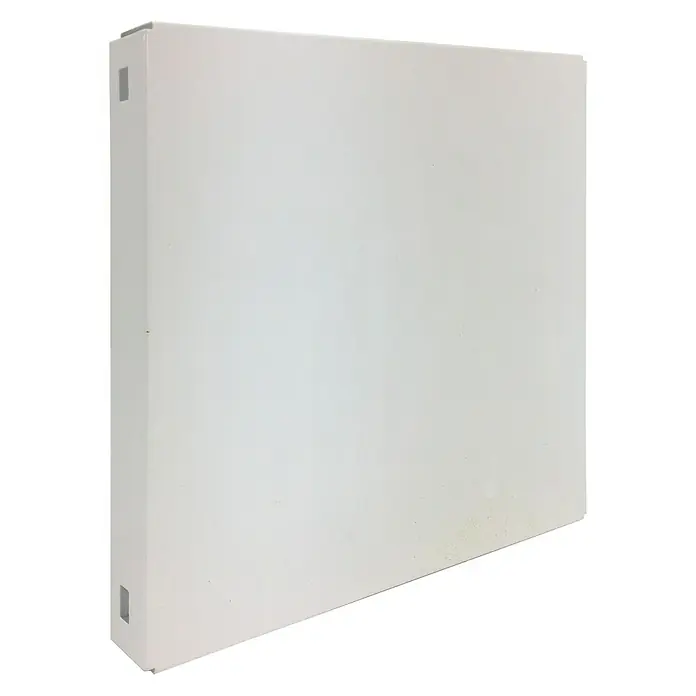 Simonrack Simonboard Tablero de notas liso - L x An x Al: 30 x 30 x 3,5 cm, Blanco