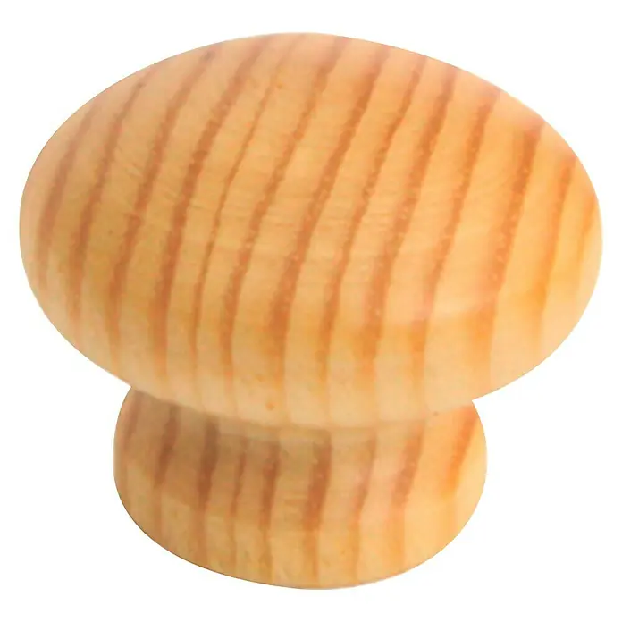 Nesu Pomo para muebles 402BH - Ø x Al: 35 x 29 mm, Madera