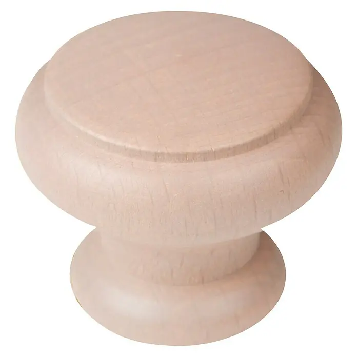 Nesu Pomo para muebles 403AR - Ø x Al: 40 x 33 mm, Madera