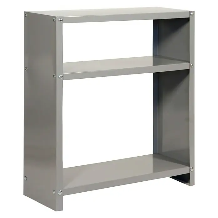 Simonrack Simonhome Estantería metálica Habitat Color Plus - L x An x Al: 30 x 80 x 90 cm, Capacidad de carga: 100 kg/balda, Número de baldas: 3 ud., Gris