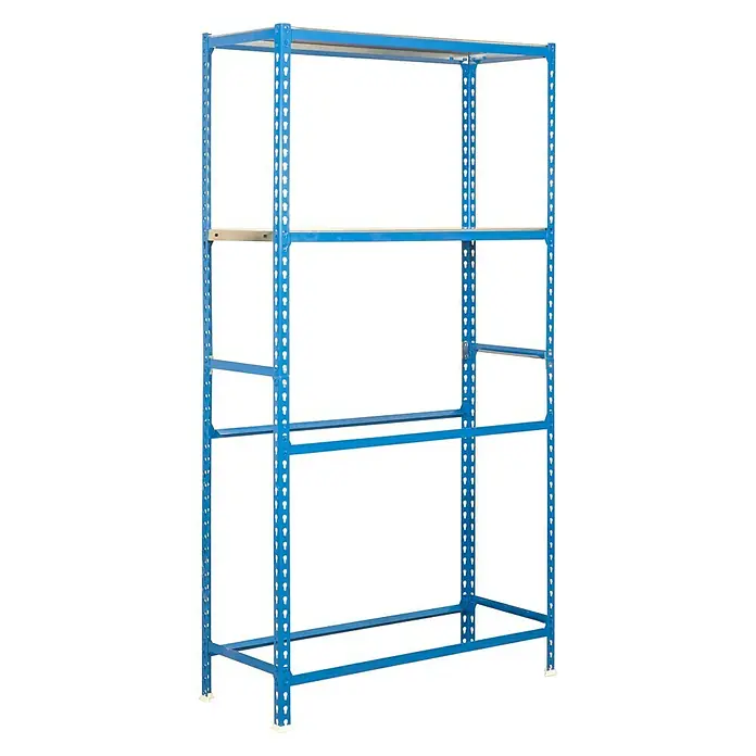 Simonrack Simongarage Estantería para neumáticos Plus - L x An x Al: 40 x 100 x 200 cm, Capacidad de carga: 200 kg/balda, Número de baldas: 4 ud., Inserción, Azul