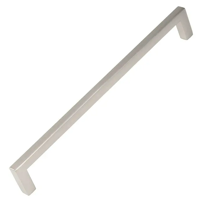 Nesu Tirador para muebles 875225 - L x An x Al: 20,2 x 0,8 x 2,8 cm, Acero, Acero inoxidable, Distancia entre orificios: 192 mm