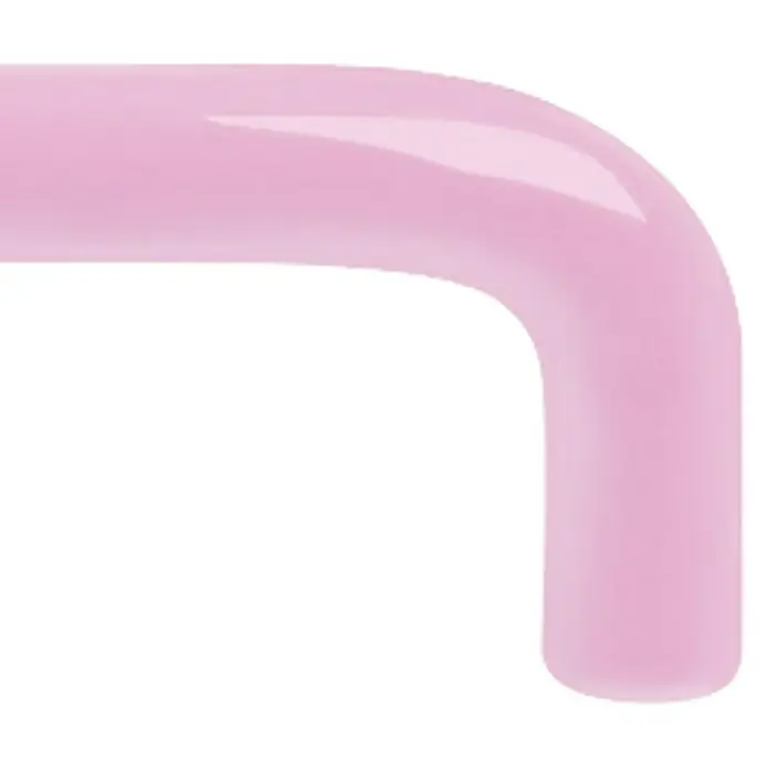 Nesu Tirador para muebles 627RS - L x An x Al: 10,5 x 3 x 2,5 cm, Plástico, Rosa