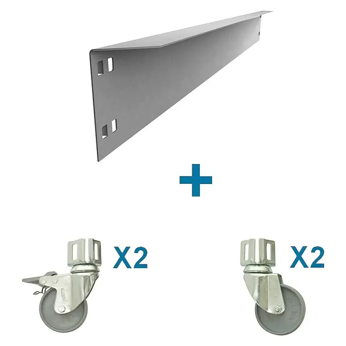 Simonrack Simonwork Kit de accesorios - Gris, Largo: 90 cm, 5 pzs.