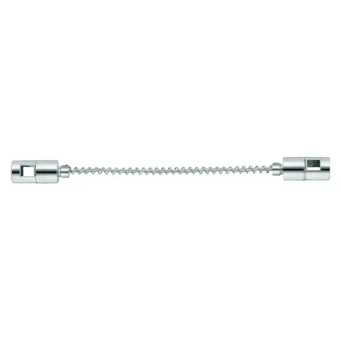 Eglo Style Flex-Verbinder Villanova 1 - Ø x L: 3 x 29,5 cm, Stahl, Chrom