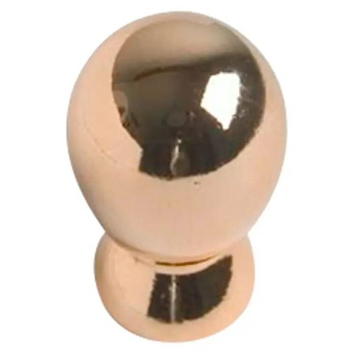 Nesu Pomo para muebles 35603 - Ø x Al: 15 x 25 mm, Acero, Oro