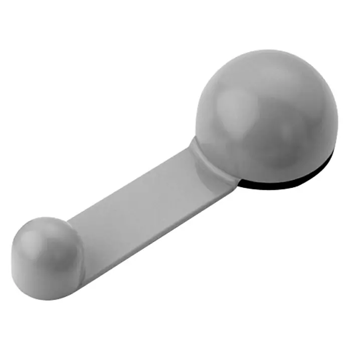 Inofix Tope de puerta retenedor 2035 - Plástico, Gris