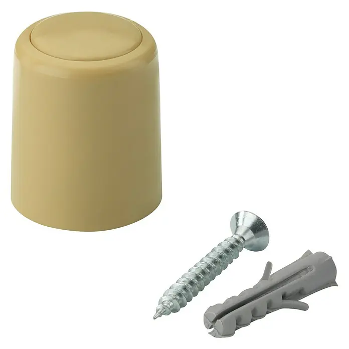 Inofix Tope de puerta 3040 - Plástico, Beige