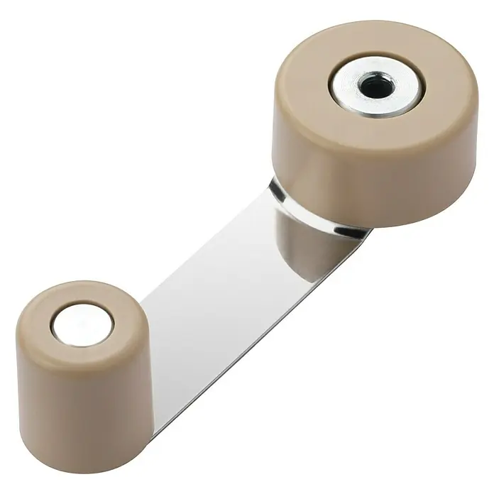 Inofix Tope de puerta retenedor 2058 - Metal, Beige
