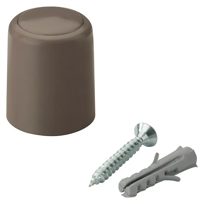 Inofix Tope de puerta 3040 - Plástico, Marrón
