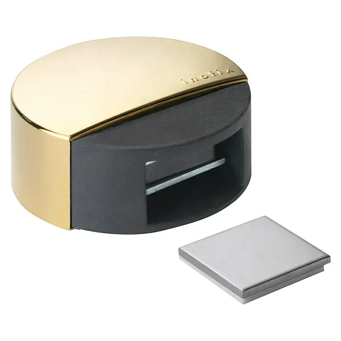 Inofix Tope de puerta 2037 - Acero inoxidable, Oro