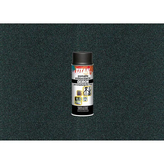 Oxiron Spray antióxido - Negro, 400 ml, Mate
