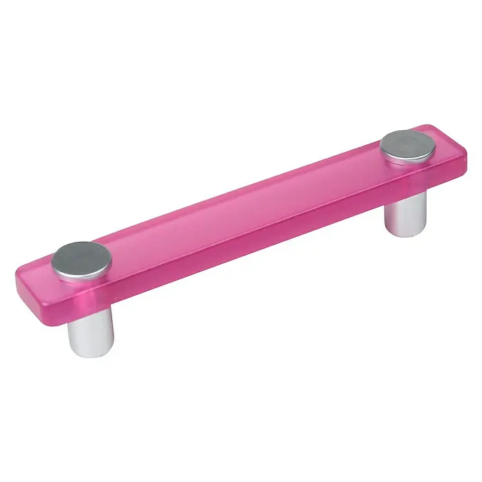 Nesu Tirador para muebles 620MG - L x An x Al: 12,6 x 2,3 x 2,6 cm, Plástico, Rosa